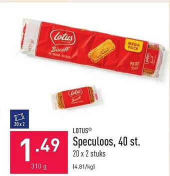 ALDI Speculoos aanbieding