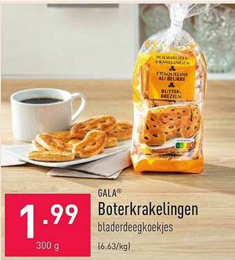 ALDI Gala Boterkrakelingen aanbieding