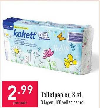 ALDI Toiletpapier aanbieding