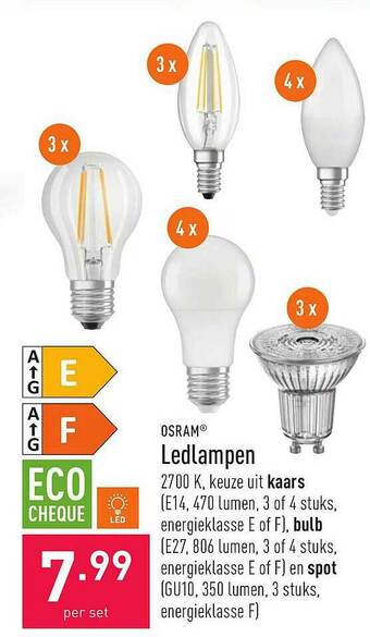 ALDI Ledlampen aanbieding