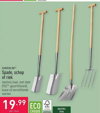 Spade, Schop Of Riek