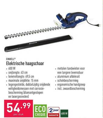 ALDI Elektrische Haagschaar aanbieding