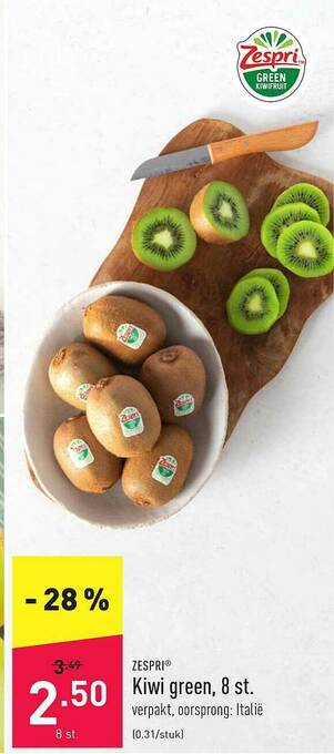 ALDI Kiwi Green aanbieding