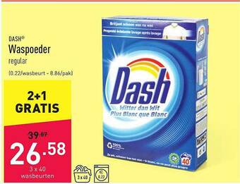 ALDI Dash Waspoeder aanbieding