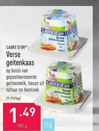 ALDI Verse Geitenkaas aanbieding