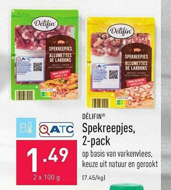 ALDI Spekreepjes aanbieding