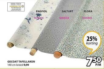 Jysk Gecoat Tafellaken aanbieding