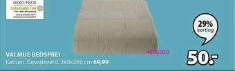 Jysk Valmue Bedsprei aanbieding