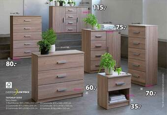 Jysk Tapdrup Serie aanbieding