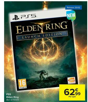 Carrefour Ps5 Elden Ring aanbieding