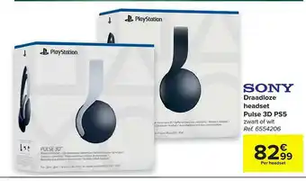 Carrefour Draadloze Headset aanbieding