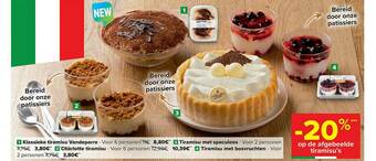Carrefour Tiramisu aanbieding