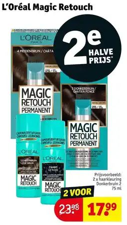 Kruidvat L'Oréal Magic Retouch aanbieding