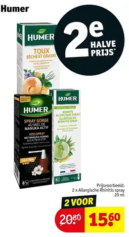 Kruidvat Allergische Rhinitis spray aanbieding