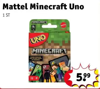Mattel Minecraft Uno
