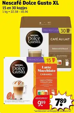 Kruidvat Nescafe dolce gusto latte macchiato caramel aanbieding