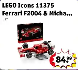 Kruidvat lego icons 11375 ferrari f2004 & micha... aanbieding