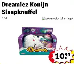 Kruidvat Dreamiez Konijn Slaapknuffel aanbieding