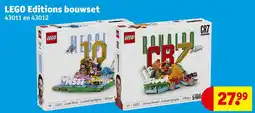 Kruidvat LEGO Editions bouwset aanbieding