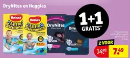 Kruidvat DryNites en Huggies aanbieding