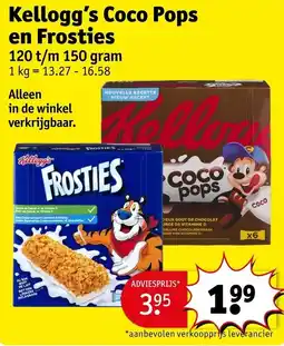 Kruidvat Kellogg's Coco Pops en Frosties aanbieding