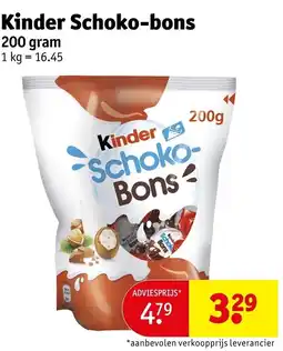 Kruidvat Kinder Schoko-bons aanbieding