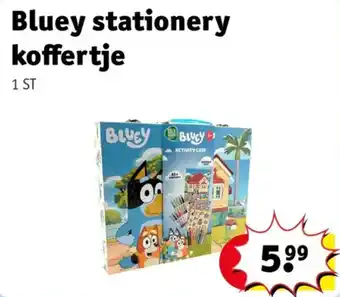 Bluey stationery koffertje