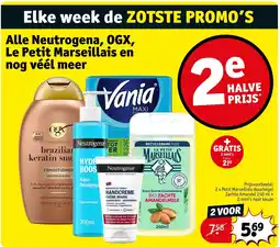 Kruidvat Petit Marseillais douchegel aanbieding