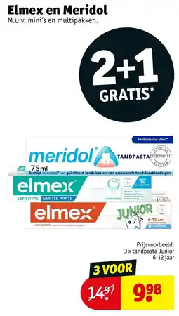 Kruidvat tandpasta junior aanbieding