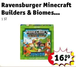 Kruidvat Ravensburger minecraft builders & biomes junior aanbieding