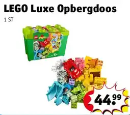 Kruidvat lego luxe opbergdoos aanbieding