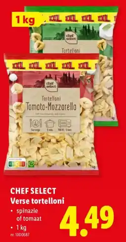Lidl Chef select verse tortelloni aanbieding