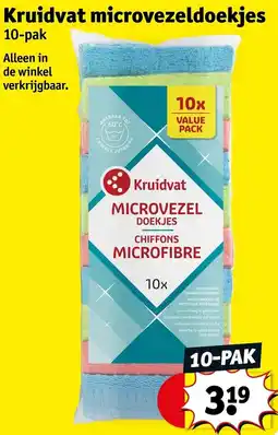 Kruidvat Kruidvat microvezeldoekjes aanbieding