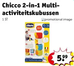 Kruidvat Chicco 2-in-1 Multi-activiteitskubussen aanbieding