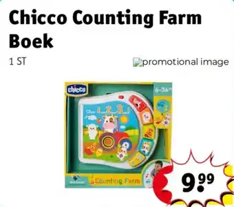 Chicco Counting Farm Boek