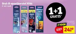 Kruidvat Oral-B opzetborstel Kids aanbieding