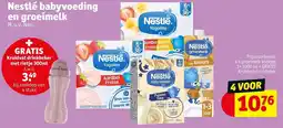 Kruidvat Nestlé babyvoeding en groeimelk aanbieding