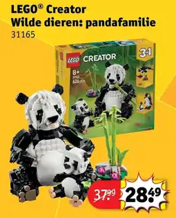 Kruidvat LEGO® Creator Wilde dieren: pandafamilie aanbieding