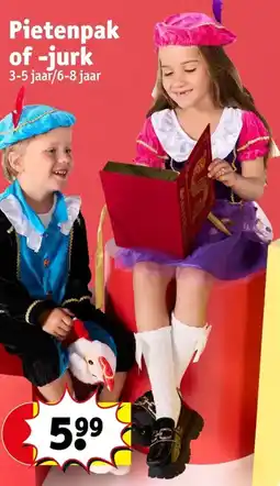 Kruidvat Pietenpak of -jurk aanbieding