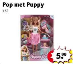 Kruidvat Pop met Puppy aanbieding