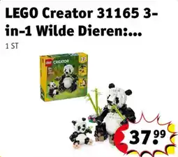 Kruidvat lego creator 31165 3-in-1 wilde dieren aanbieding