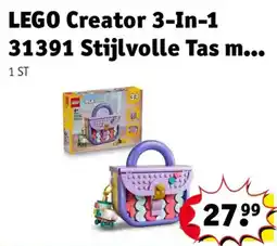 Kruidvat lego creator 3-in-1 stijlvolle tas aanbieding