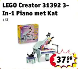Kruidvat lego creator 3-in-1 piano met kat aanbieding
