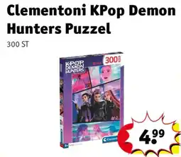 Kruidvat Clementoni kpop demon hunters puzzel aanbieding