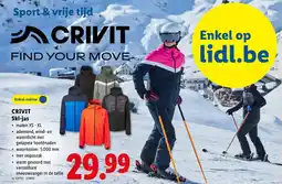 Lidl Crivit ski-jas aanbieding