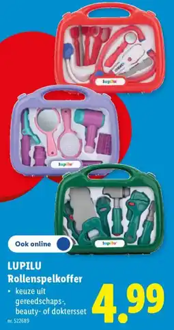 Lidl Lupilu rollenspelkoffer aanbieding