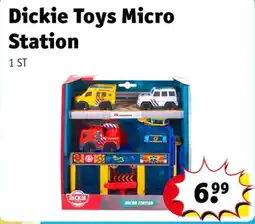 Kruidvat Dickie Toys Micro Station aanbieding