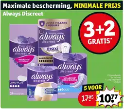 Kruidvat Always discreet aanbieding