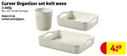 Kruidvat Curver Organizer set knit wave aanbieding