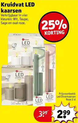 Kruidvat Kruidvat LED kaarsen aanbieding